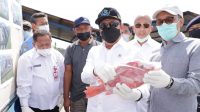 0205 probolinggo - Menteri Kelautan dan Perikanan Dukung Pengembangan Industri Perikanan di Probolinggo 2 Menteri Kelautan dan Perikanan Sakti Wahyu Trenggono Biro Humas Dan Kerja Sama Luar Negeri meninjau Pelabuhan Perikanan Pantai (PPP) Mayangan di Kota Probolinggo, Jawa Timur. (Foto: Biro Humas Dan Kerja Sama Luar Negeri)