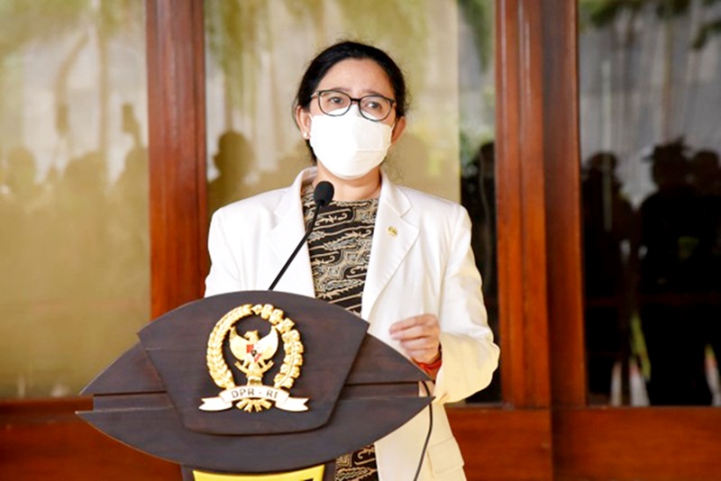 Ketua DPR RI Puan Maharani. (Foto: Runi/Man)