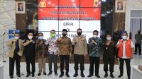 0309 BDG - Mahkamah Kehormatan DPR RI Kunjungi Kota Bandung Mahkamah Kehormatan Dewan (MKD) DPR RI diterima Forum Koordinasi Pimpinan Daerah (Forkopimda) Kota Bandung di Aula Mapolrestabes Bandung. (Foto: Hms Bandung)