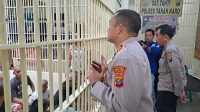 0802 karo - Kapolres AKBP Ronny Sidabutar Sidak Rumah Tahanan Polres Tanah Karo 1