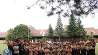 2806 karo - Wakil Bupati Karo Lepas Peserta Raimuna Daerah Gerakan Pramuka Sumut 1
